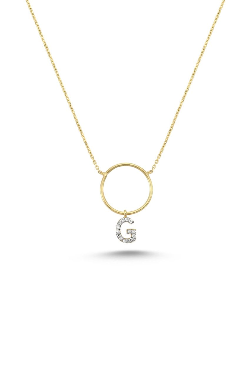 INITIAL NECKLACE/ HARF KOLYE