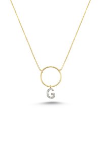INITIAL NECKLACE/ HARF KOLYE