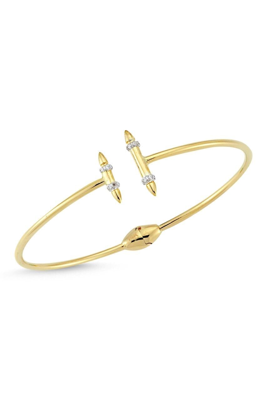 UNIQUE CUFF Pembe Altın