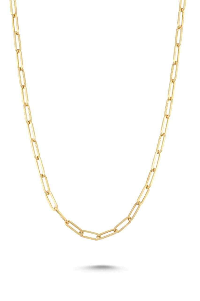 CHAIN NECKLACE Pembe Altın