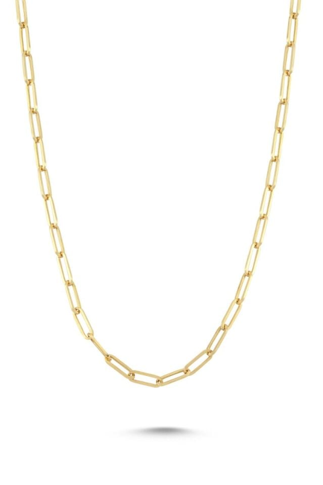 CHAIN NECKLACE Pembe Altın