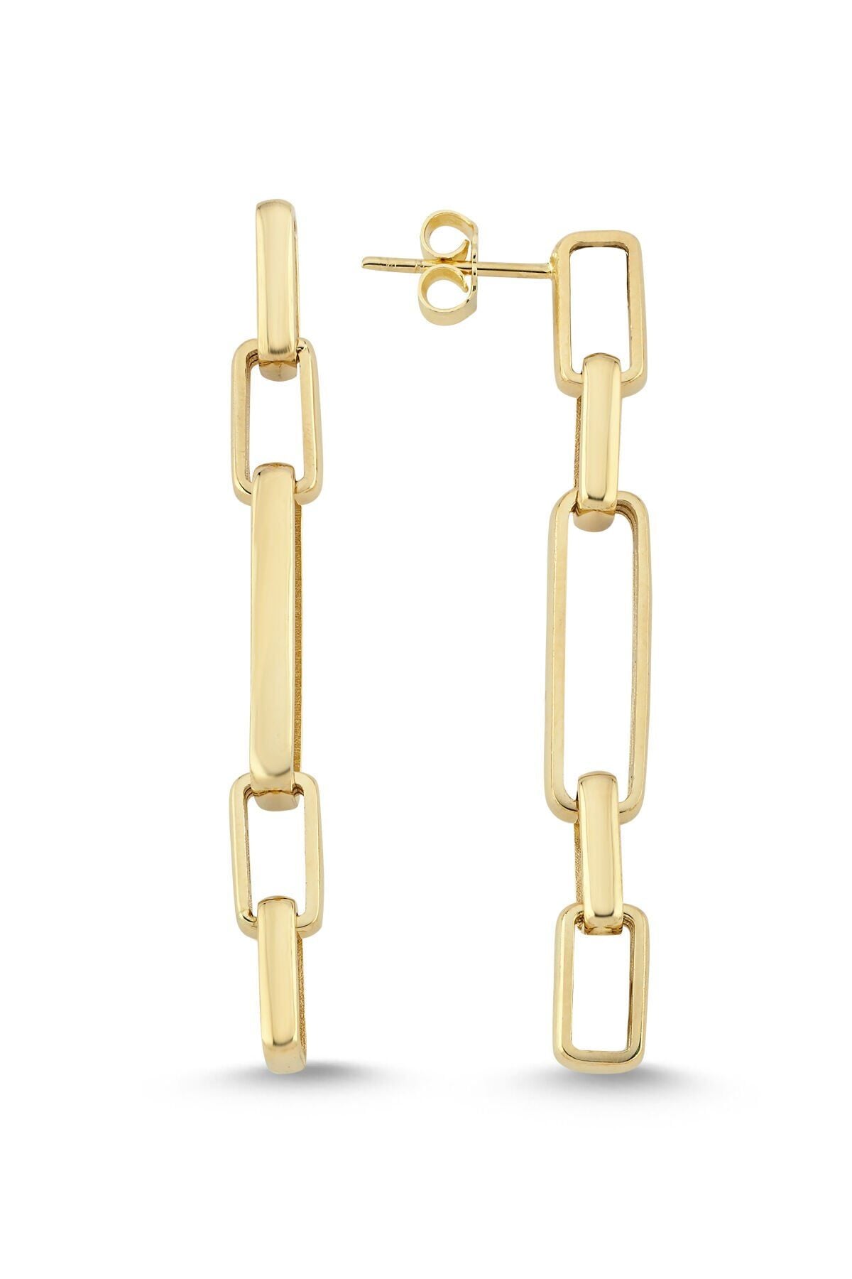 CUBE LONG EARRING Çift