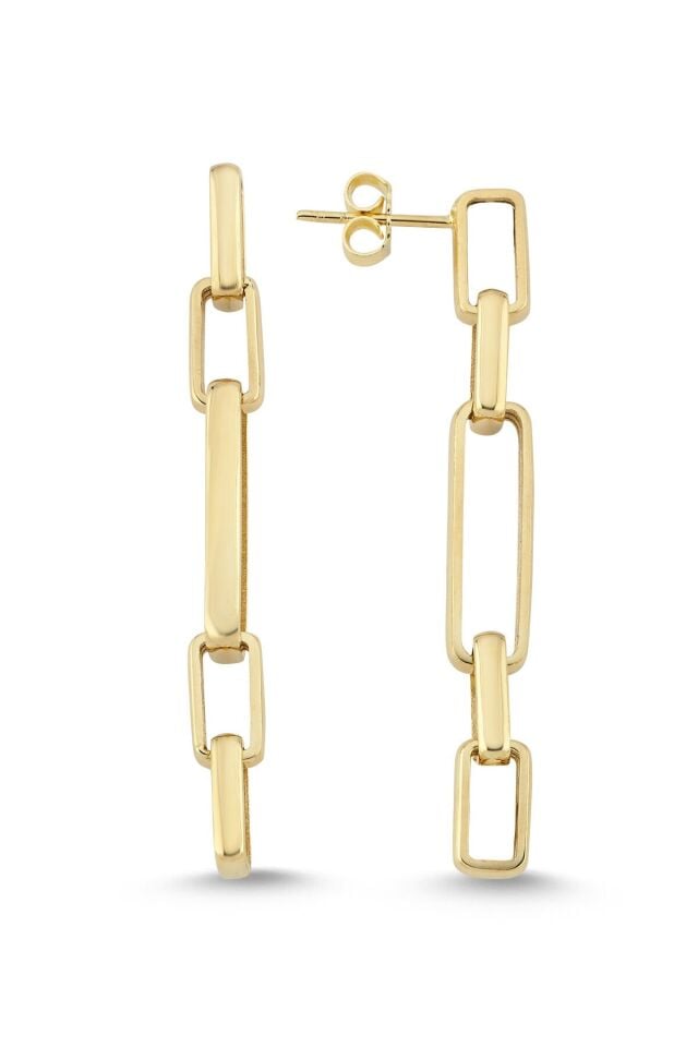 CUBE LONG EARRING Çift