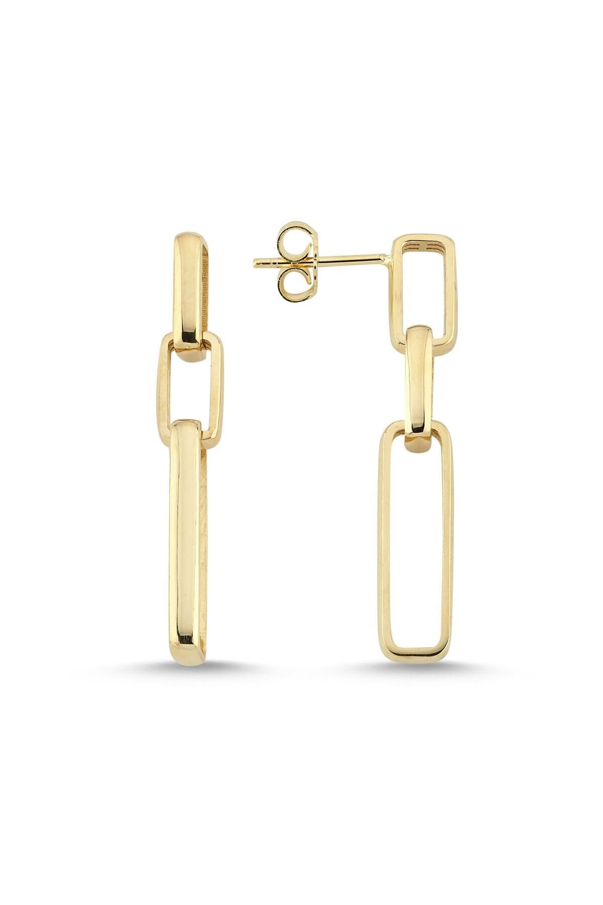 CUBE SHORT EARRING Çift