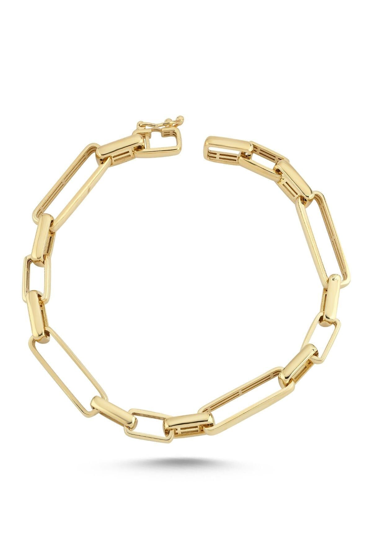 CUBE BRACELET Pembe Altın