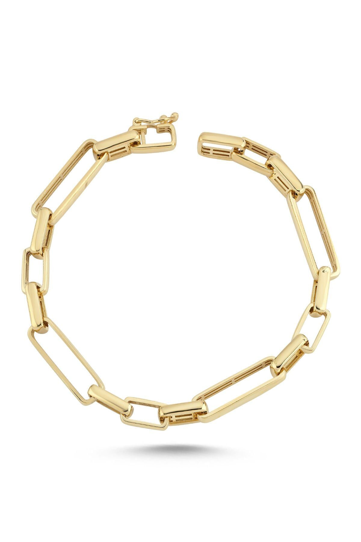 CUBE BRACELET Sarı Altın