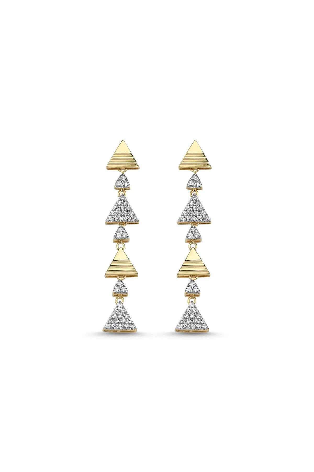 TRIANGULAR EARRINGS