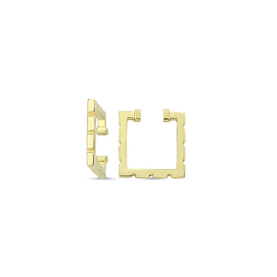 RITA EAR CUFF Pembe Altın