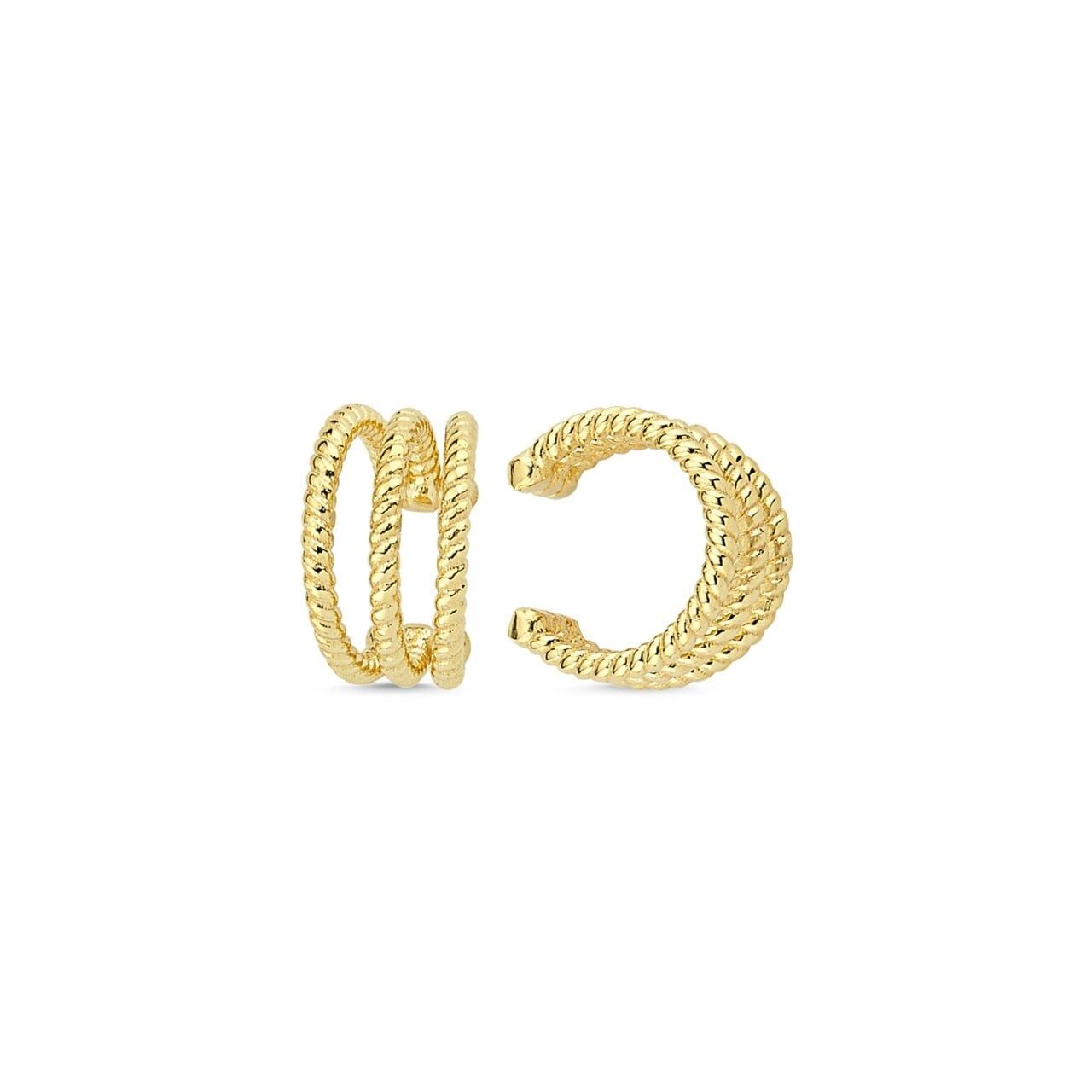 MARILYN EAR CUFF Beyaz Altın