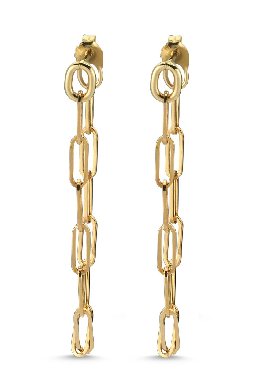 LONG CHAIN EARRINGS