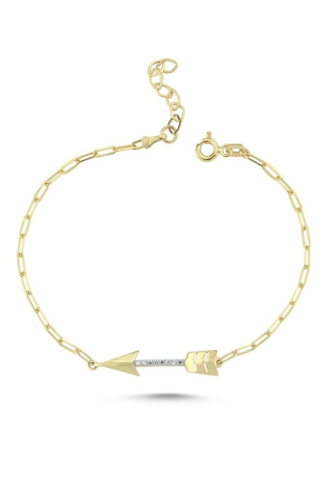 ARROW BRACELET Pembe Altın