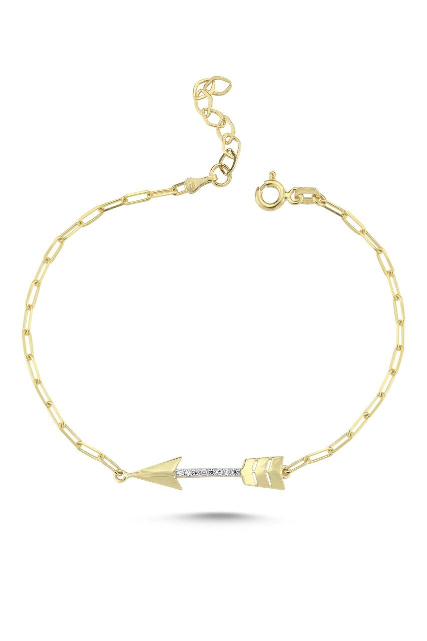 ARROW BRACELET Sarı Altın