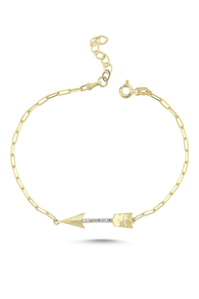 ARROW BRACELET Sarı Altın